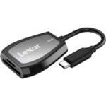 قارئ بطاقات Lexar Professional USB Type-C ثنائي الفتحات