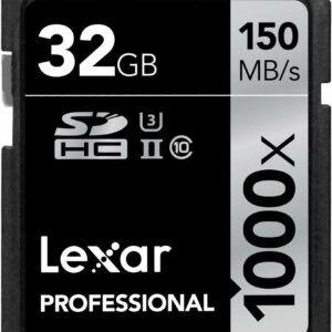 Lexar Professional 1000X 32GB SDHC Uhs-II Card