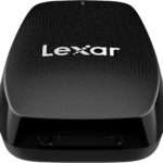 قارئ بطاقات ليكسار الاحترافي من نوع CFexpress B USB 3.2 Gen 2x2، سرعة قراءة تصل إلى 1700 ميجابايت/ثانية، مصمم لبطاقات CFexpress من النوع B