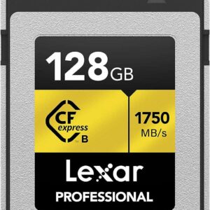 Lexar Professional CFexpress 128GB Type-B Card (LCFX10-128CRBNA)