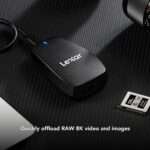 قارئ بطاقات ليكسار الاحترافي من نوع CFexpress B USB 3.2 Gen 2x2، سرعة قراءة تصل إلى 1700 ميجابايت/ثانية، مصمم لبطاقات CFexpress من النوع B - الصورة 5