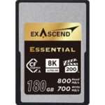 بطاقة ذاكرة Exascend 180GB Essential Series CFexpress Type A