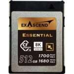 بطاقة ذاكرة Exascend 512GB Essential Series CFexpress Type B