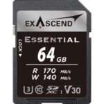 بطاقة ذاكرة Exascend Essential UHS-I SDXC بسعة 64 جيجابايت