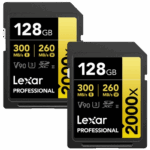 بطاقة ذاكرة ليكسار بروفيشنال 2000x UHS-II SDXC بسرعة 300 ميجابايت/ثانية