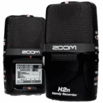 ⁦مسجل صوتي محمول Zoom H2n ثنائي المدخلات / رباعي المسارات مع مصفوفة ميكروفونات مدمجة خماسية⁩ - الصورة ⁦2⁩