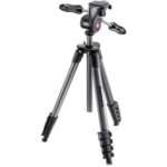حامل ثلاثي القوائم من الألومنيوم Manfrotto Compact Advanced مزود بثلاثة اتجاهات
