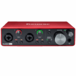⁦واجهة الصوت Focusrite Scarlett 2i2 USB-C⁩ - الصورة ⁦2⁩
