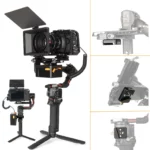 ⁦لوحة تثبيت ZGCINE VR-04 mini V لمحور الميل S2 S3 لمثبت جيمبال DJI Ronin⁩ - الصورة ⁦5⁩