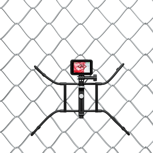 TELESIN Flexible Universal Fence Mount (1) حامل تيليسين المرن العالمي للأسوار لكاميرات الحركة والهواتف الذكية - الصورة 1