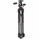 Manfrotto MK190XPRO3-3W Aluminum Tripod with 3-Way Pan/Tilt Head - Image 4