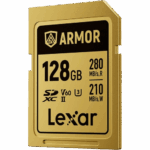 بطاقة ذاكرة Lexar ARMOR GOLD UHS-II SDXC سعة 128 جيغابايت - الصورة 2