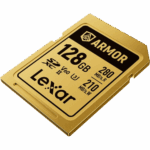 بطاقة ذاكرة Lexar ARMOR GOLD UHS-II SDXC سعة 128 جيغابايت - الصورة 3